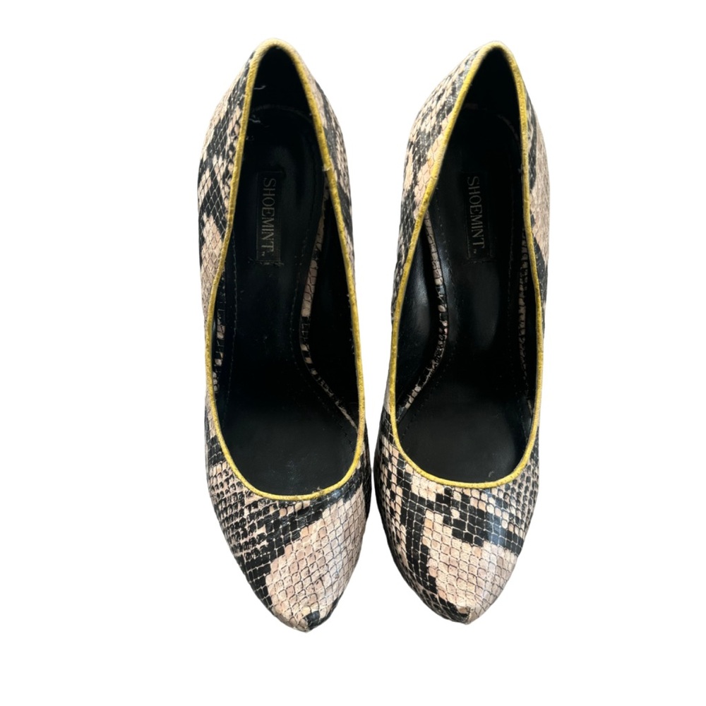 Shoemint Olivia Platform Leopard Print Size 7.5 - image 2